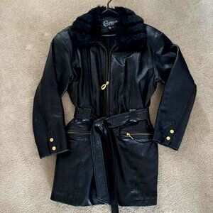 Leather jacket, Colebrook & Co., vintage